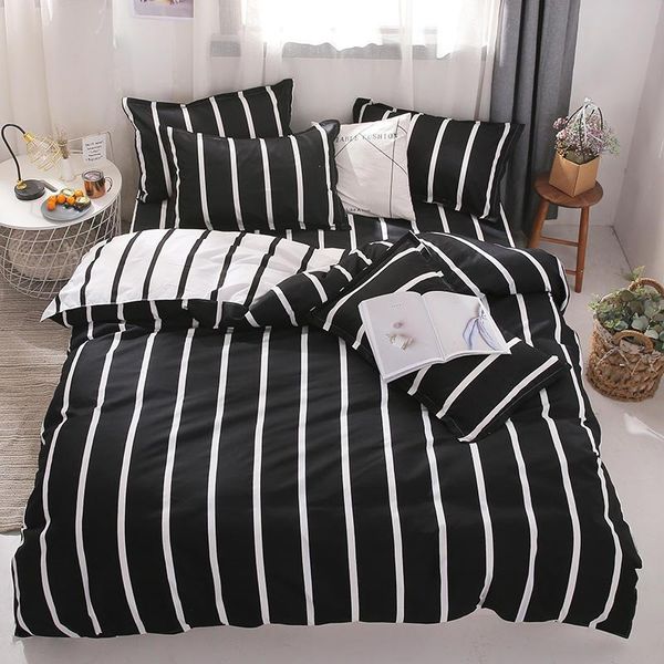 bedding sets white black check stripe letter printed set linen include duvet cover bed sheet pillowcase twin full king size
bedding sets white black check stripe letter printed set linen include duvet cover bed sheet pillowcase twin full king size