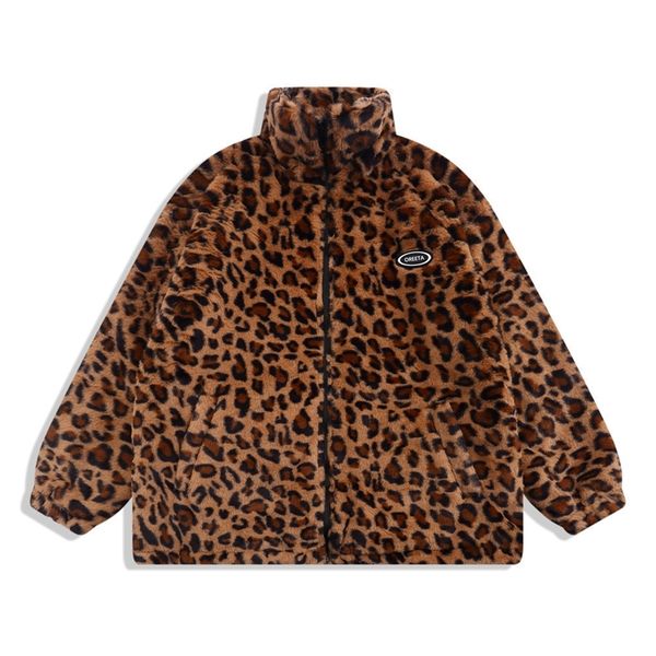fengchao leopard plush coat men's gaojiechao loose thickened cotton clothes winter warm cotton clothes, Black
fengchao leopard plush coat men's gaojiechao loose thickened cotton clothes winter warm cotton clothes, Black
