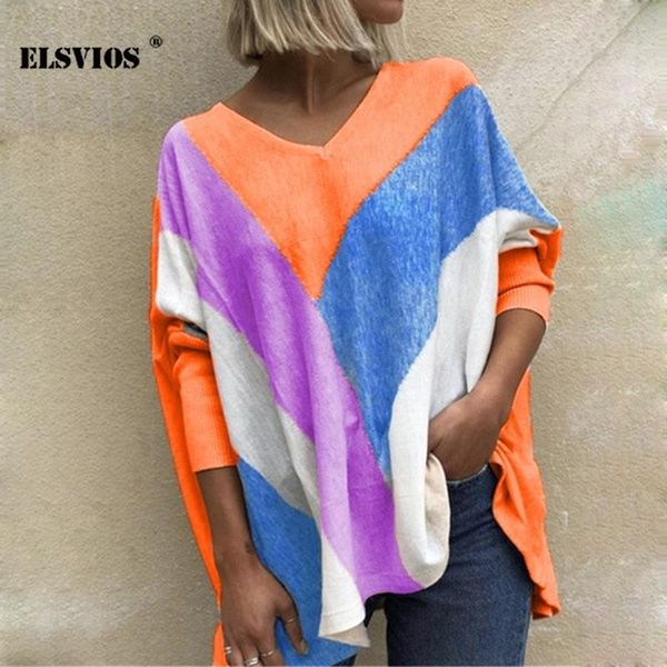 women's t-shirt autumn winter fashion long sleeves v neck patchwork loose casual print pullover t-shirts striped plus size elegant, White
women's t-shirt autumn winter fashion long sleeves v neck patchwork loose casual print pullover t-shirts striped plus size elegant, White
