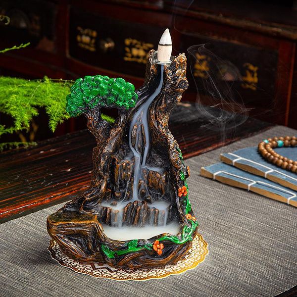 fragrance lamps 3 styles tower incense ceramic burner holder backflow censer creative smoke reflux stick
fragrance lamps 3 styles tower incense ceramic burner holder backflow censer creative smoke reflux stick