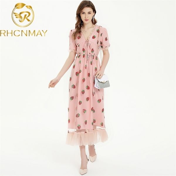 fashion sequines strawberry luxury pink party dresses v neck sequined ruffles hem summer birthday dress long holiday 210515, Black;gray
fashion sequines strawberry luxury pink party dresses v neck sequined ruffles hem summer birthday dress long holiday 210515, Black;gray