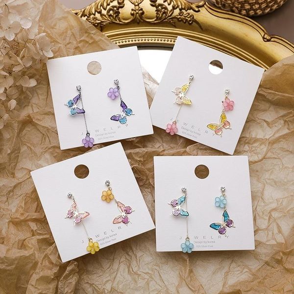 dangle & chandelier sweet cute small fresh asymmetric hollow butterfly drop earrings for women trendy pendientes flowers jewelry, Silver
dangle & chandelier sweet cute small fresh asymmetric hollow butterfly drop earrings for women trendy pendientes flowers jewelry, Silver