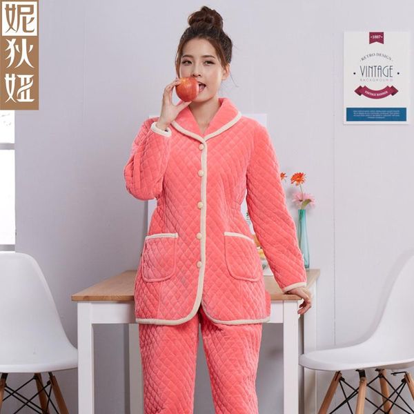 men's sleepwear pajamas women plus size v-neck long sleeve winter warm thick babe velvet cardigan plaid tracksuit set loungewear costum, Black;brown
men's sleepwear pajamas women plus size v-neck long sleeve winter warm thick babe velvet cardigan plaid tracksuit set loungewear costum, Black;brown