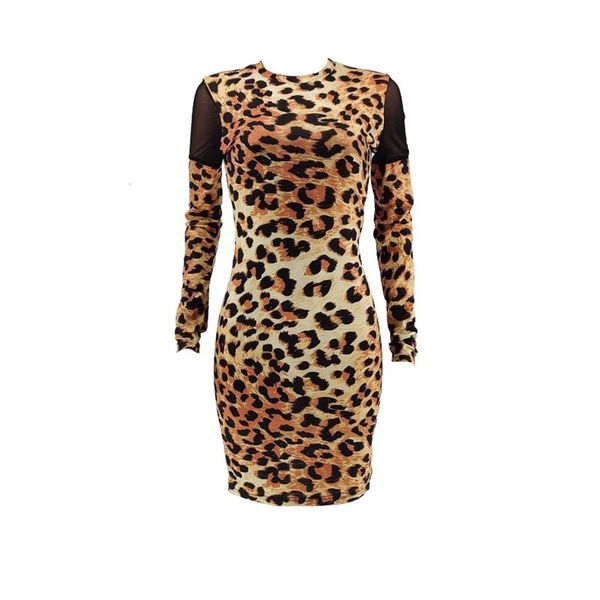 casual dresses women's retro mesh insert full sleeve slim pencil dress ladies o neck leopard print cocktail party bodycon, Black;gray
casual dresses women's retro mesh insert full sleeve slim pencil dress ladies o neck leopard print cocktail party bodycon, Black;gray