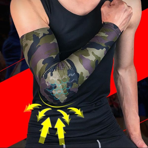 elbow & knee pads 1 pc camouflage sports protective gear armband sleeve, Black;gray
elbow & knee pads 1 pc camouflage sports protective gear armband sleeve, Black;gray