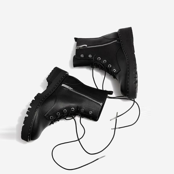 WomenS Short Boots Zipper Thick Bottom Women Ankle Boots Fashion Cool Shoes For Women Daily Footwear Size 35-40, Black
WomenS Short Boots Zipper Thick Bottom Women Ankle Boots Fashion Cool Shoes For Women Daily Footwear Size 35-40, Black
