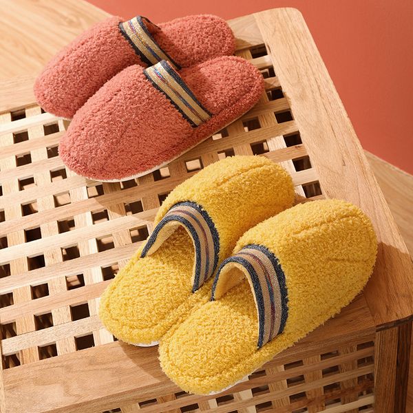 concise couple indoor home slippers warm cozy soft plush antiskid wear-resistant men shoes women winter slippers 2022 new, Black
concise couple indoor home slippers warm cozy soft plush antiskid wear-resistant men shoes women winter slippers 2022 new, Black