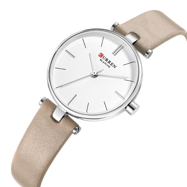 wristwatches curren simple leather strap watches women's analog quartz watch bracelet wristwatch female clock ladies dress 2021, Slivery;brown
wristwatches curren simple leather strap watches women's analog quartz watch bracelet wristwatch female clock ladies dress 2021, Slivery;brown