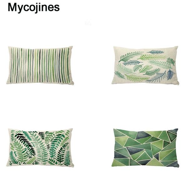 cushion/decorative pillow geometry cushion covers green leaves couverture bedroom decoration camping garden office seaside beach throw cases
cushion/decorative pillow geometry cushion covers green leaves couverture bedroom decoration camping garden office seaside beach throw cases