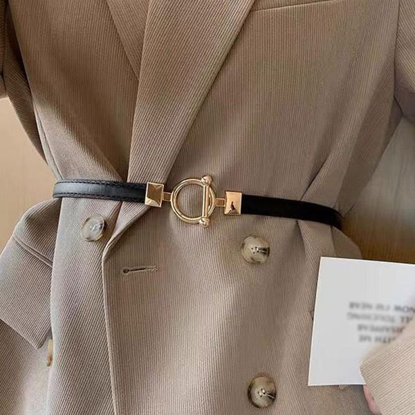 belts women leather thin belt metal simple hook buckle adjustable waist strap for trouser dress brand designer decoration waistband, Black;brown
belts women leather thin belt metal simple hook buckle adjustable waist strap for trouser dress brand designer decoration waistband, Black;brown