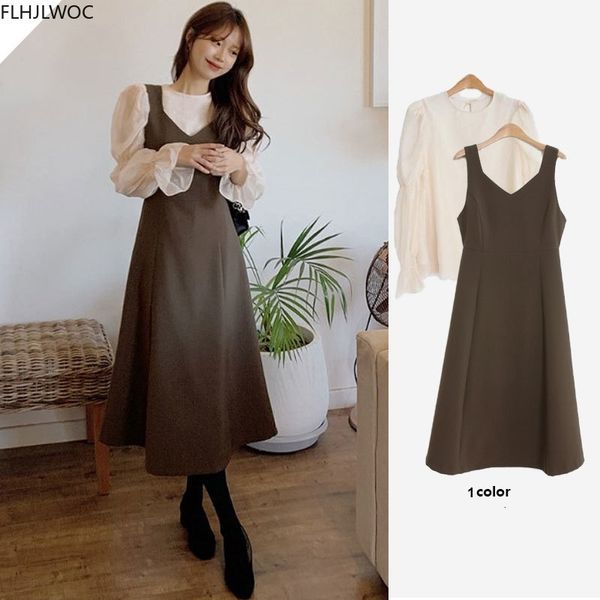 casual dresses long chic vestidos fasion women cute sleeveless es sweet japanese korean style preppy girls a line slip shirt 6gf5, Black;gray
casual dresses long chic vestidos fasion women cute sleeveless es sweet japanese korean style preppy girls a line slip shirt 6gf5, Black;gray