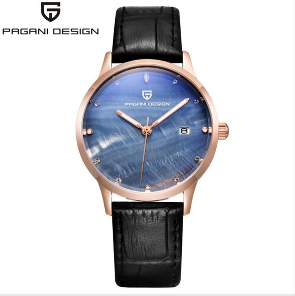 wristwatches fashion quartz lady watch blue shell dial stainless steel case rose gold women waterproof 30m pagani a312, Slivery;brown
wristwatches fashion quartz lady watch blue shell dial stainless steel case rose gold women waterproof 30m pagani a312, Slivery;brown