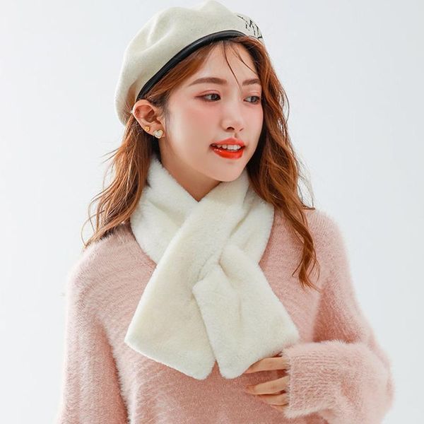 scarves women's autumn winter scarf warm plush shawls for women sweet solid color korean fashion 2021 bufandas, Blue;gray
scarves women's autumn winter scarf warm plush shawls for women sweet solid color korean fashion 2021 bufandas, Blue;gray