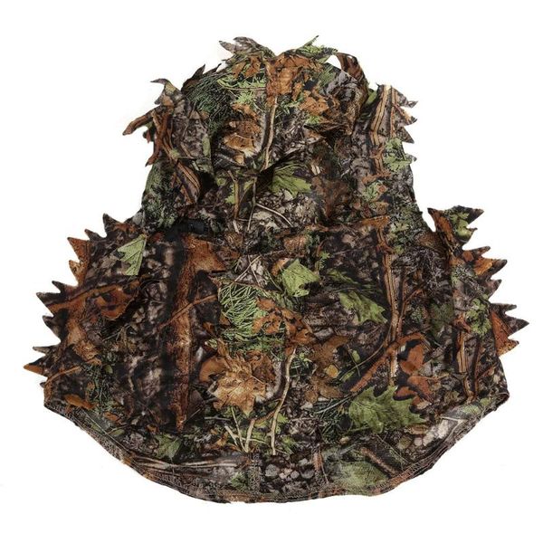 hunting sets camouflage leafy ghillie hood green head net eyehole opening and leaf pattern, Camo
hunting sets camouflage leafy ghillie hood green head net eyehole opening and leaf pattern, Camo