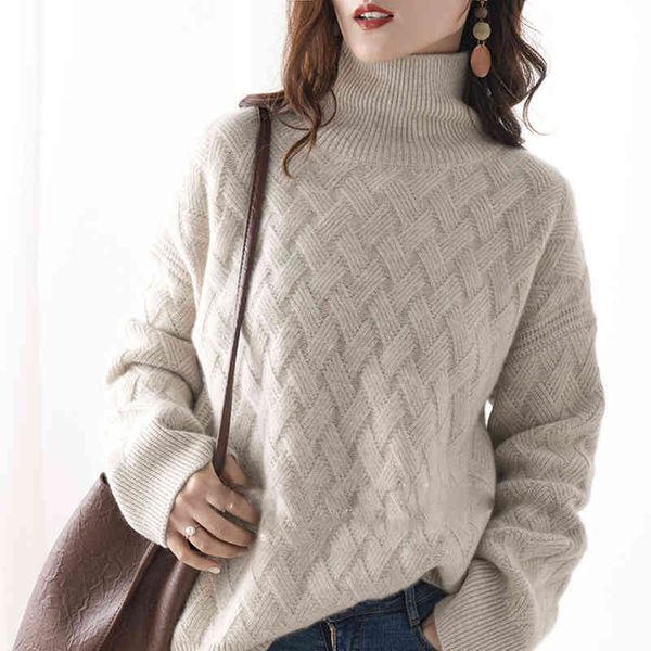women's sweaters jacket wool plus size knitted sweater turtleneck solid color loose pullovers increase thickening warmth ladies px, White;black
women's sweaters jacket wool plus size knitted sweater turtleneck solid color loose pullovers increase thickening warmth ladies px, White;black