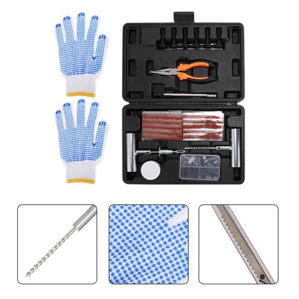 tools 1 set of universal tire repair kit tyre tool practical hand 
tools 1 set of universal tire repair kit tyre tool practical hand