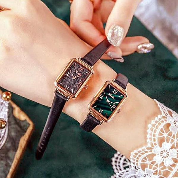 wristwatches women watches 2021 luxury retro square quartz wristwatch ladies waterproof leather female wrist clock simple elegant watch, Slivery;brown
wristwatches women watches 2021 luxury retro square quartz wristwatch ladies waterproof leather female wrist clock simple elegant watch, Slivery;brown