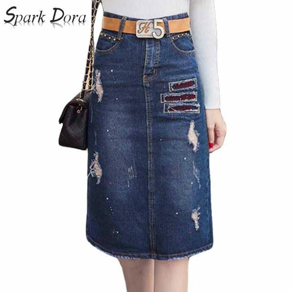 skirts sparkdora 2021 brand vintage denim skirt slim office a-line midi women ripped prints jeans faldas, Black
skirts sparkdora 2021 brand vintage denim skirt slim office a-line midi women ripped prints jeans faldas, Black