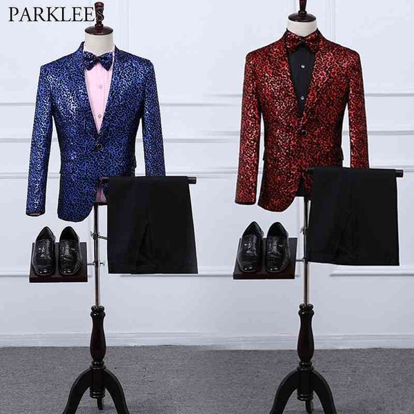 men fashion leopard suit set shiny sequin mens suits 3 piece (blazer+pant+bow tie) nightclub stage costume men slim fit suit 2xl 210524, White;black
men fashion leopard suit set shiny sequin mens suits 3 piece (blazer+pant+bow tie) nightclub stage costume men slim fit suit 2xl 210524, White;black