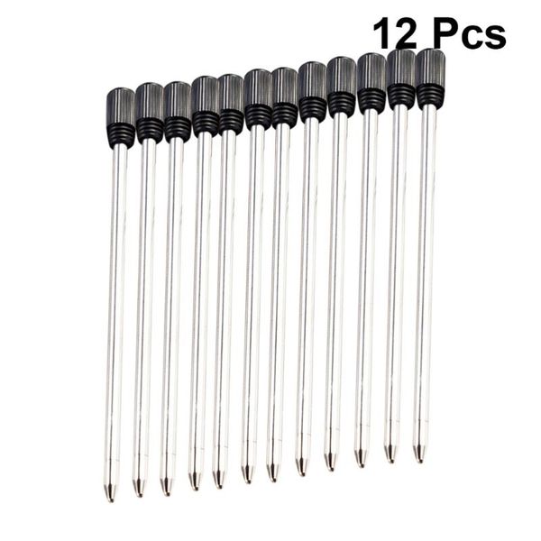 12pcs ballpoint pen refills for cross pens fine point refill 7cm - black ink, Black;red
12pcs ballpoint pen refills for cross pens fine point refill 7cm - black ink, Black;red