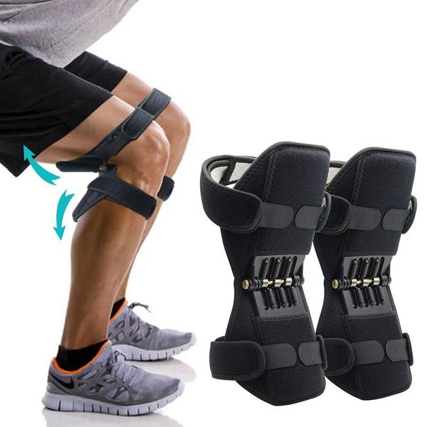 elbow & knee pads 1 pair power joint support powerful rebound spring force professional leg protection sports pad, Black;gray
elbow & knee pads 1 pair power joint support powerful rebound spring force professional leg protection sports pad, Black;gray