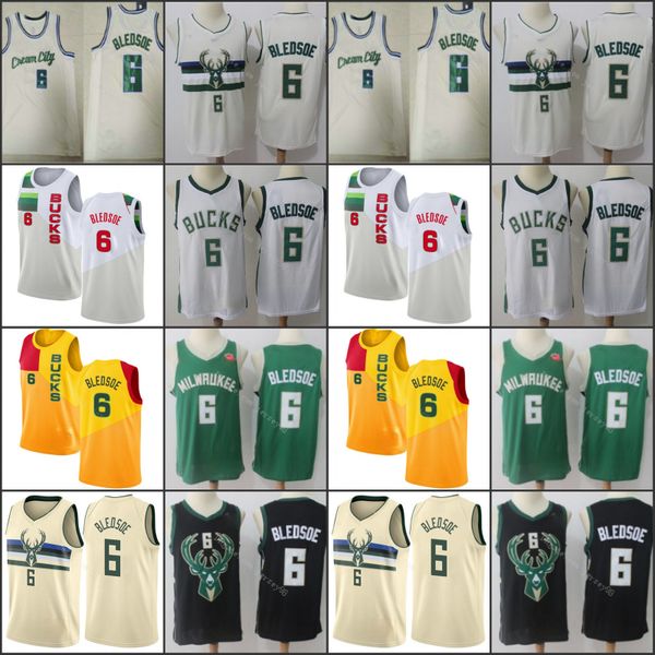 milwaukee bucks men 2020 #6 eric bledsoe retro basketball jersey, Black 
milwaukee bucks men 2020 #6 eric bledsoe retro basketball jersey, Black
