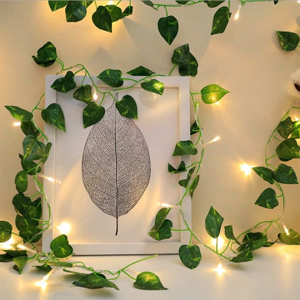 led artificial green leaf vine string lights rattan lamp copper wire lamp maple leaf outdoor garden waterproof decoration 2m 5m 10m
led artificial green leaf vine string lights rattan lamp copper wire lamp maple leaf outdoor garden waterproof decoration 2m 5m 10m