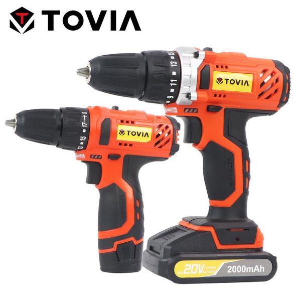 professiona electric drills tovia 20v drill 35nm cordless screwdriver lithium-ion 2000mah battery power diy repairs
professiona electric drills tovia 20v drill 35nm cordless screwdriver lithium-ion 2000mah battery power diy repairs