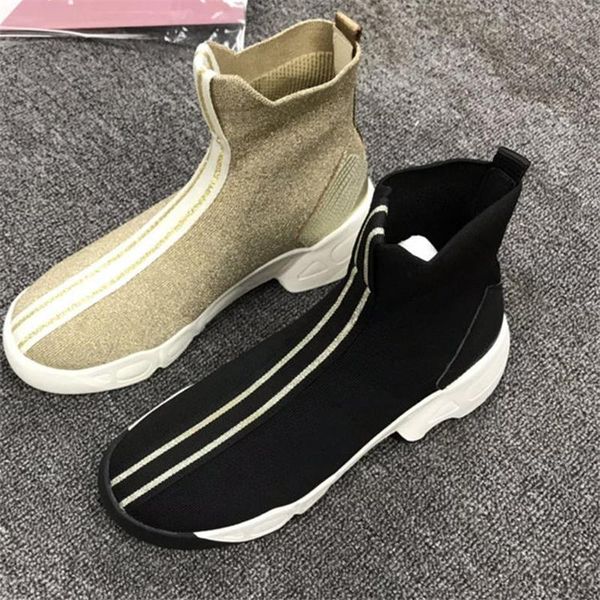 boots slip on socks designer spring shoes woman 2021 round toe combat ankle luxury platform ladies bota mujer, Black
boots slip on socks designer spring shoes woman 2021 round toe combat ankle luxury platform ladies bota mujer, Black