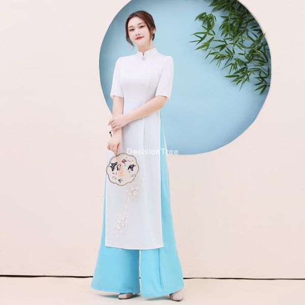ethnic clothing 2021 ao dai dress vietnam women oriental chiffon lace traditional elegant party aodai, Red
ethnic clothing 2021 ao dai dress vietnam women oriental chiffon lace traditional elegant party aodai, Red