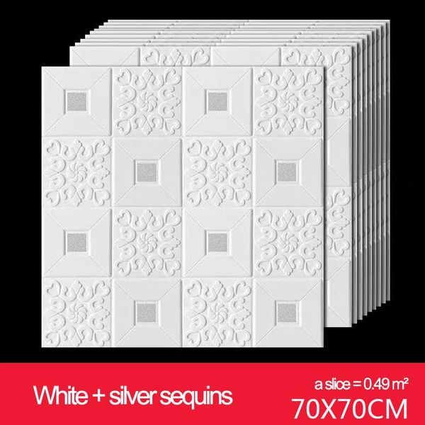 wallpapers 70*70cm 3d wall sticker self-adhesive wallpaper bedroom foam soft pack living room background decorative
wallpapers 70*70cm 3d wall sticker self-adhesive wallpaper bedroom foam soft pack living room background decorative