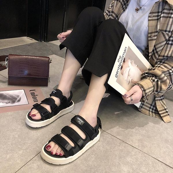 summer platform sandals men hook loop solid soft sole casual shoes comfort women zapatos mujer, Black
summer platform sandals men hook loop solid soft sole casual shoes comfort women zapatos mujer, Black