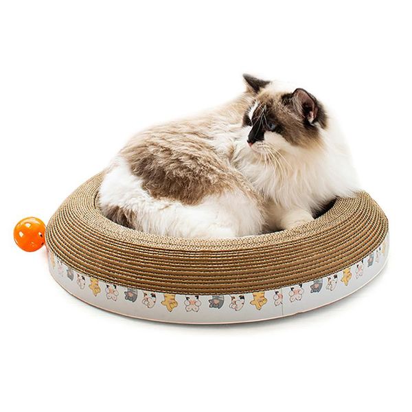 2pcs selling cat scratcher cardboards round corrugated practical scratch pads for indoor supplies multicolor beds & furniture
2pcs selling cat scratcher cardboards round corrugated practical scratch pads for indoor supplies multicolor beds & furniture