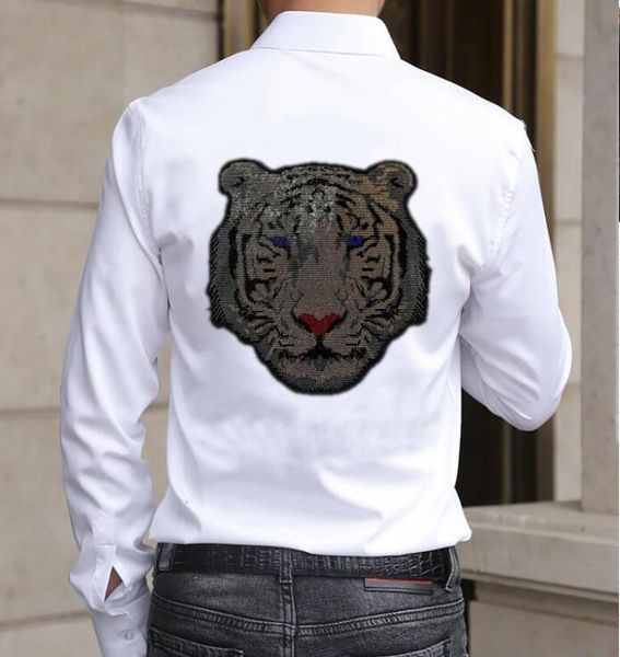 men's casual shirts drop diamond rock manga long casual sets 2021 korean style men's clothes streetwear fitness shirts, White;black
men's casual shirts drop diamond rock manga long casual sets 2021 korean style men's clothes streetwear fitness shirts, White;black