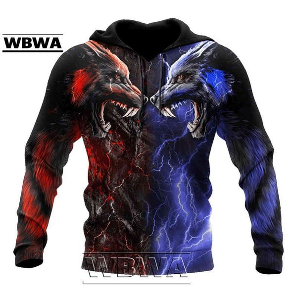 men's hoodies & sweatshirts red and blue wolf 3d all printed deluxe hoodie male sweatshirt streetwear pullover casual jacket kl270 gz8l, Black
men's hoodies & sweatshirts red and blue wolf 3d all printed deluxe hoodie male sweatshirt streetwear pullover casual jacket kl270 gz8l, Black