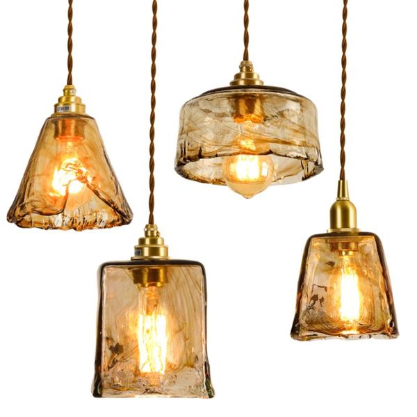 pendant lamps vintage bar amber glass lights bedroom homestay table brass single-head hanging restaurant deco lighting
pendant lamps vintage bar amber glass lights bedroom homestay table brass single-head hanging restaurant deco lighting