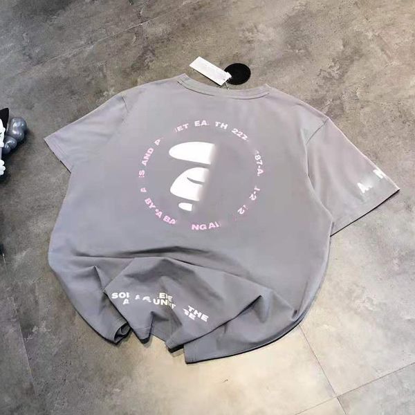 spring summer 21 new grey cuffs ape man back circle print crew neck couple t-shirt, White
spring summer 21 new grey cuffs ape man back circle print crew neck couple t-shirt, White