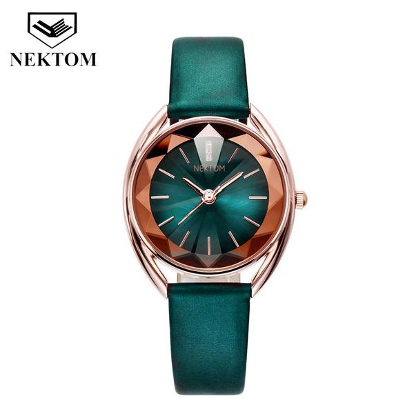 wristwatches nektom 2021 dropshpping luxury fashion waterproof women's watches dark green leather band for women gifts, Slivery;brown
wristwatches nektom 2021 dropshpping luxury fashion waterproof women's watches dark green leather band for women gifts, Slivery;brown