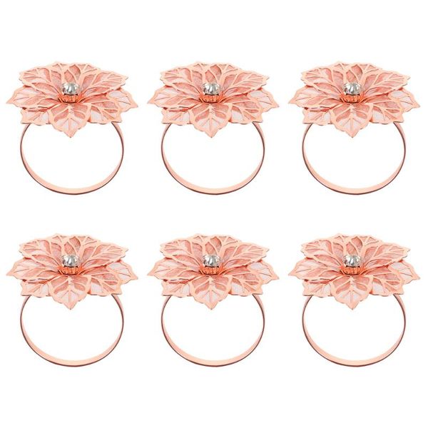 napkin rings 6pcs flower decorative buckles banquet 
napkin rings 6pcs flower decorative buckles banquet