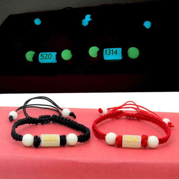 chinese-style products korean couple bracelet simple hand woven luminous fluorescent ball men's and women's
chinese-style products korean couple bracelet simple hand woven luminous fluorescent ball men's and women's