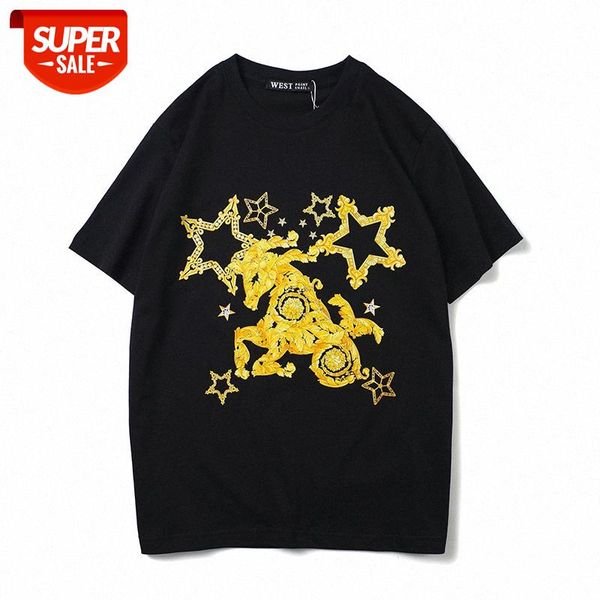t shirt capricorn zodiac new pure cotton loose tide brand couple wear student youth short sleeve t-shirt all-match men and women #6a1x, White;black
t shirt capricorn zodiac new pure cotton loose tide brand couple wear student youth short sleeve t-shirt all-match men and women #6a1x, White;black