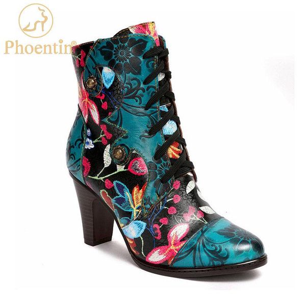 boots phoentin hand-painted genuine leather ankle women shoes high heel 2021 embroidered boot plus size 36-42 ft1427, Black
boots phoentin hand-painted genuine leather ankle women shoes high heel 2021 embroidered boot plus size 36-42 ft1427, Black