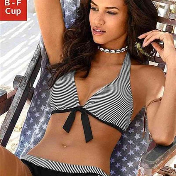 bikini printed split striped polka dot multi color women's swimsuit, Black;white
bikini printed split striped polka dot multi color women's swimsuit, Black;white