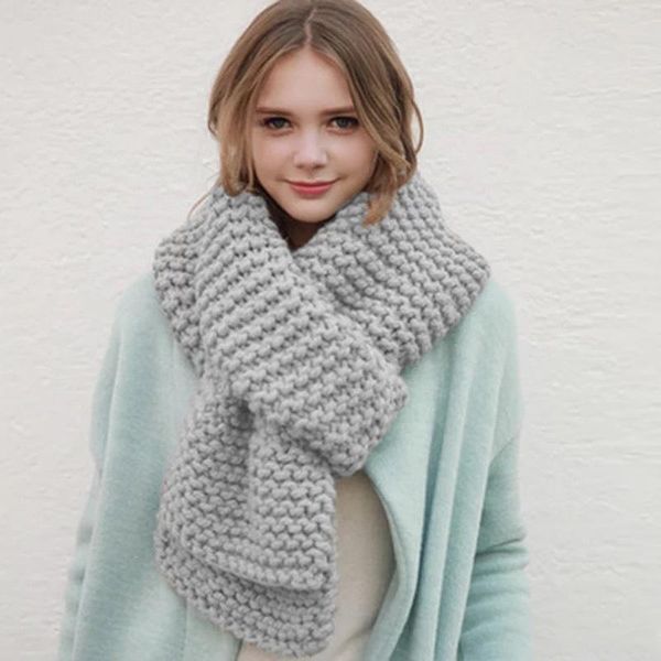 scarves giyu winter knitted warm basic solid scarf women fashion thickness sweety korean style long streetwear, Blue;gray
scarves giyu winter knitted warm basic solid scarf women fashion thickness sweety korean style long streetwear, Blue;gray