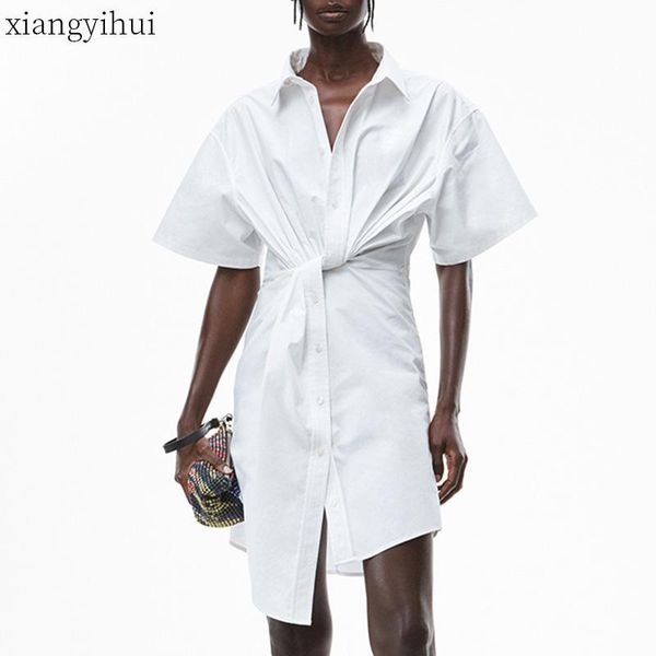 casual dresses turn-down collar long sleeve white knot shirt dress irregular women high waist fashion streetwear 2021 autumn, Black;gray
casual dresses turn-down collar long sleeve white knot shirt dress irregular women high waist fashion streetwear 2021 autumn, Black;gray