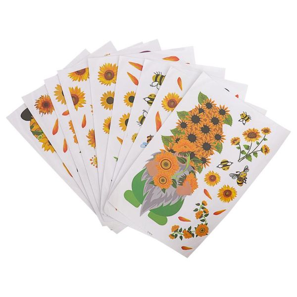 window stickers 9pcs electrostatic for decorative party decor (yellow)
window stickers 9pcs electrostatic for decorative party decor (yellow)
