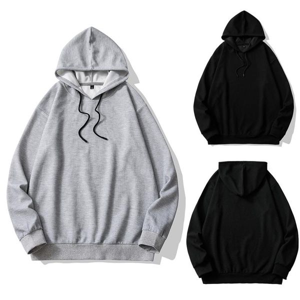 men's hoodies & sweatshirts solid walf checks with hooded drawstring casual blouse, Black
men's hoodies & sweatshirts solid walf checks with hooded drawstring casual blouse, Black