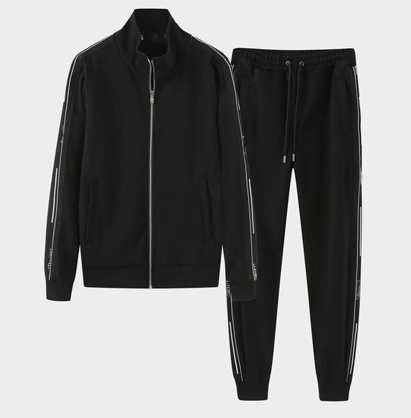 mens tracksuit two pieces sets jackets long sleeves and pants with letters embroidery fashion style spring autumn outwear sports set jacket, Gray
mens tracksuit two pieces sets jackets long sleeves and pants with letters embroidery fashion style spring autumn outwear sports set jacket, Gray