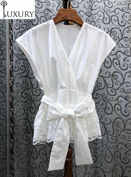 women's blouses & shirts 100%cotton 2021 summer women v-neck lace patchwork bow deco casual white brown black basic shirt ol
women's blouses & shirts 100%cotton 2021 summer women v-neck lace patchwork bow deco casual white brown black basic shirt ol