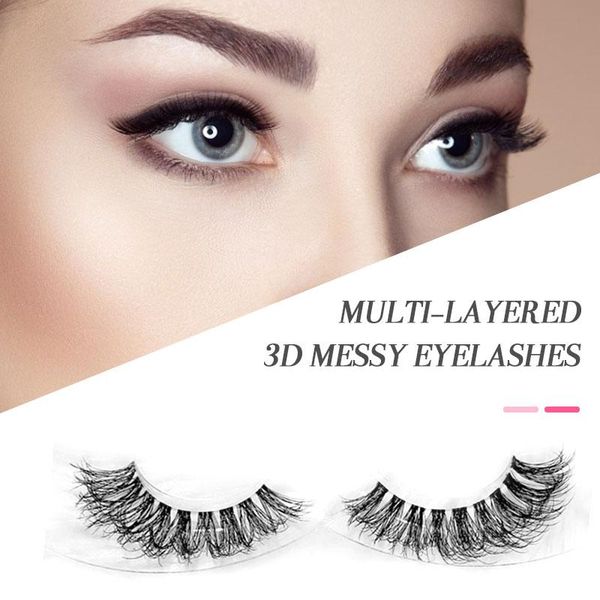 false eyelashes multi-layer 3d messy transparent stems natural long european and american faux mink lashes
false eyelashes multi-layer 3d messy transparent stems natural long european and american faux mink lashes